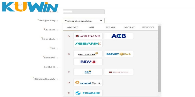 Cách thức rút tiền KUWIN chớp nhoáng chỉ với 4 bước